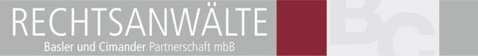 Rechtsanwälte Basler und Cimander Partnerschaft mbB Logo