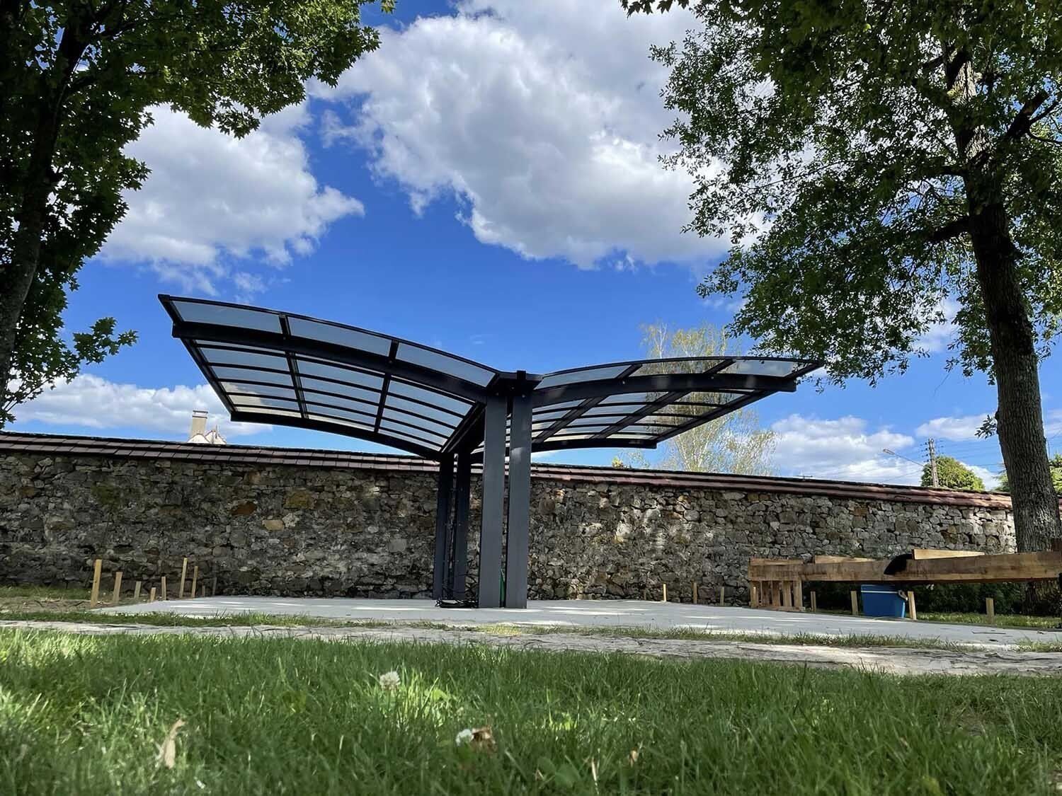 Carport en aluminium