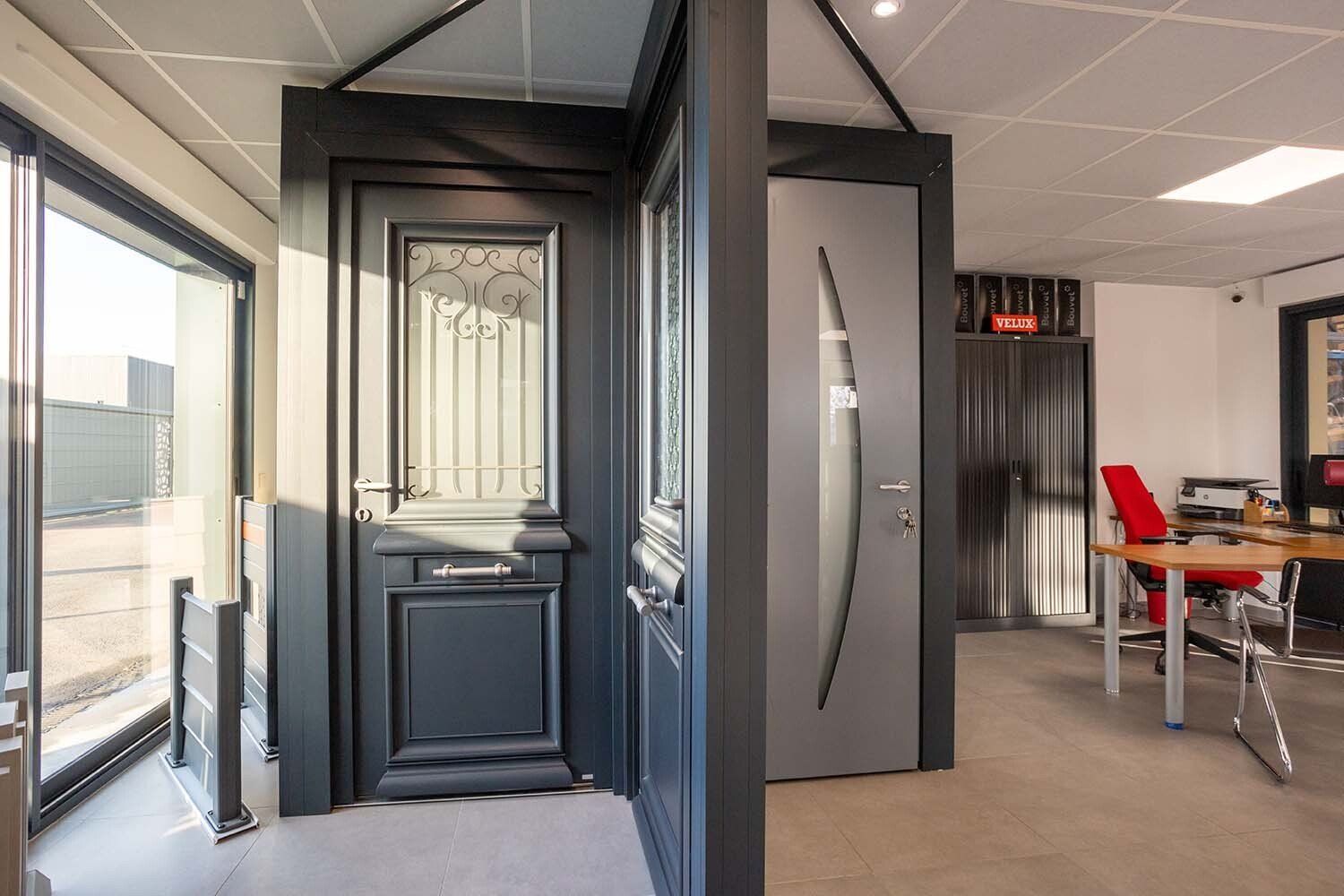 Trois portes d'entrée en croix