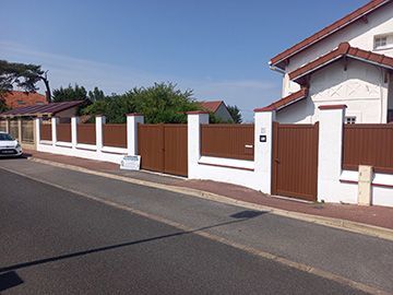 Portail moderne coulissant