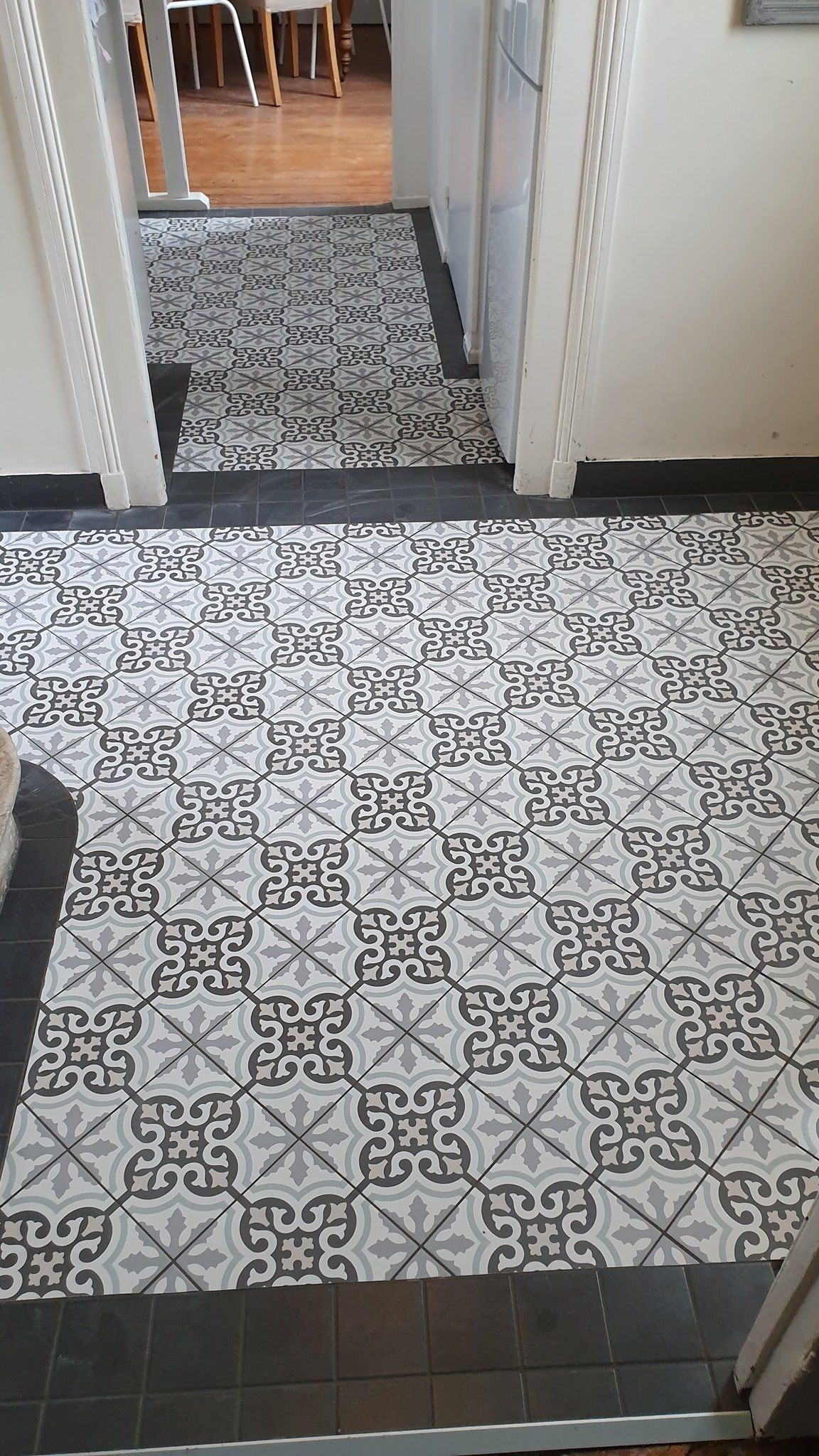 Remplacement de carrelage existant