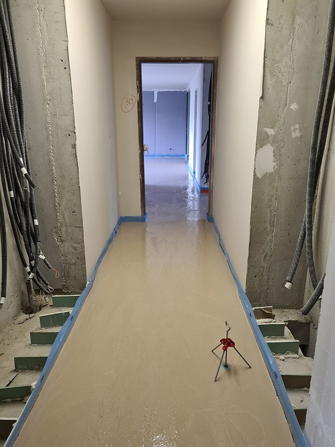 Travaux de ragréage