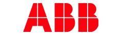Ein rotes ABB-Logo auf weißem Hintergrund.