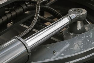 Ausschnitt: Hydraulische Maschine