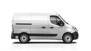 Un véhicule Renault de modèle Master ZE.