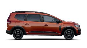 Un véhicule Dacia de modèle Jogger.