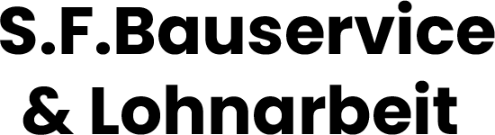 Logo S.F. Bauservice & Lohnarbeit