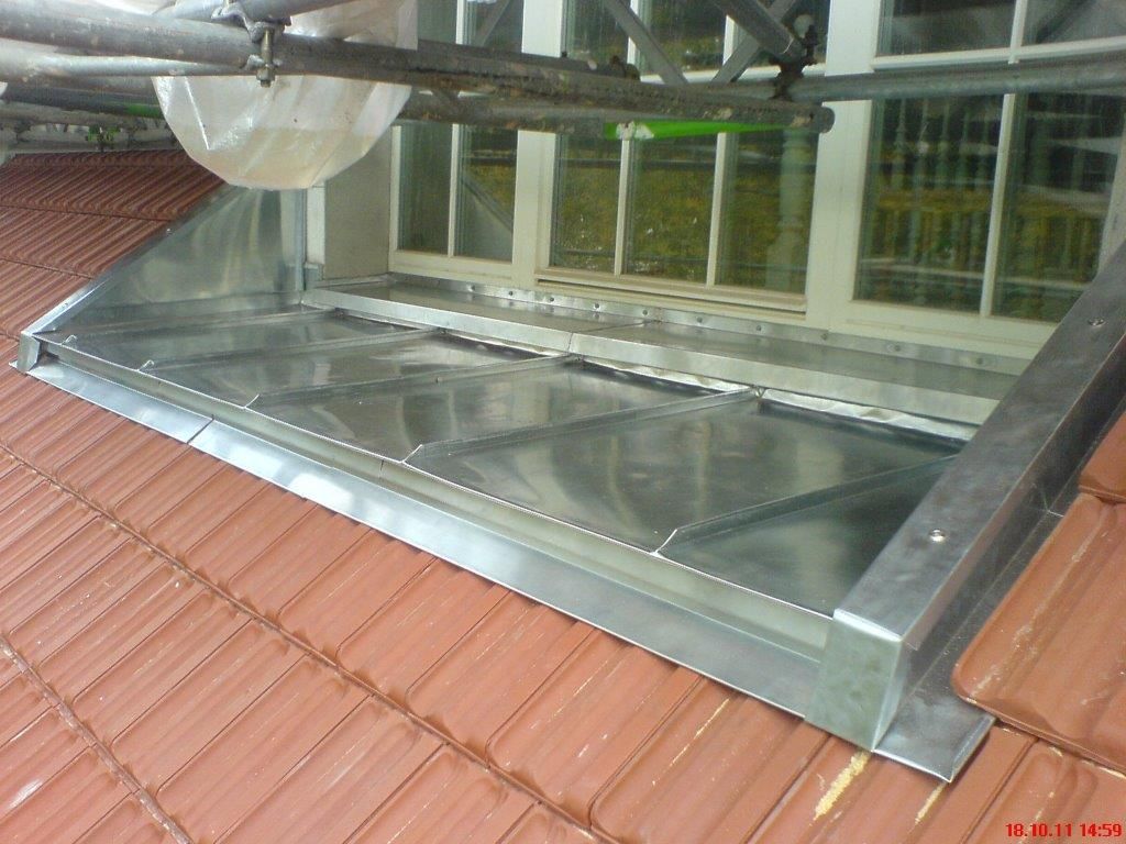 Arbeiten vom Dachdecker