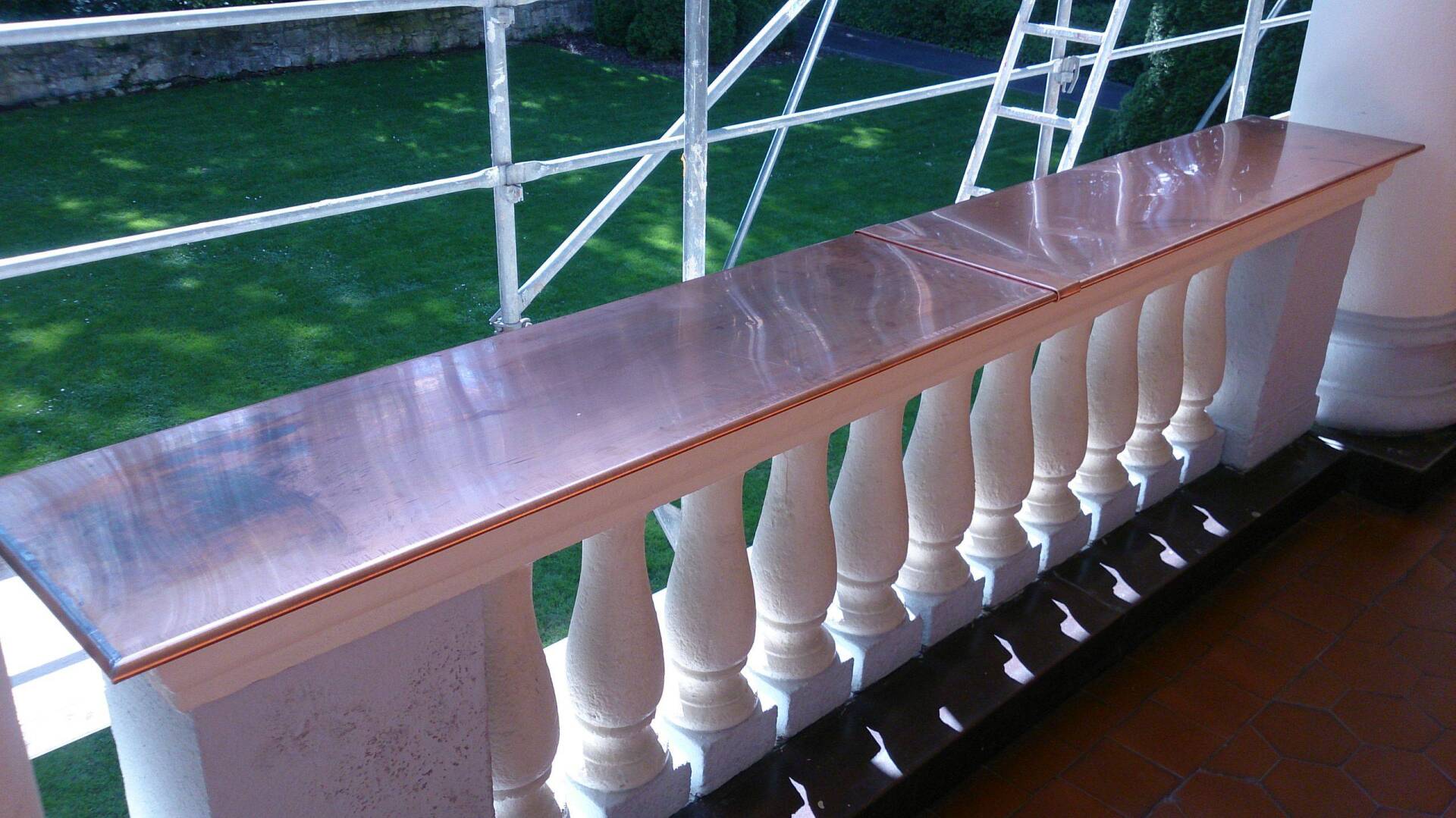 Geländer im Außenbereich