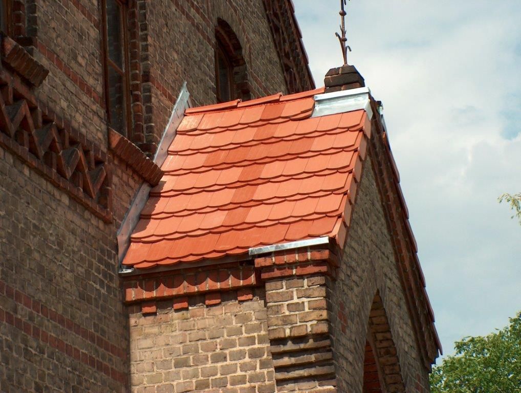 Dach aus der Froschperspektive