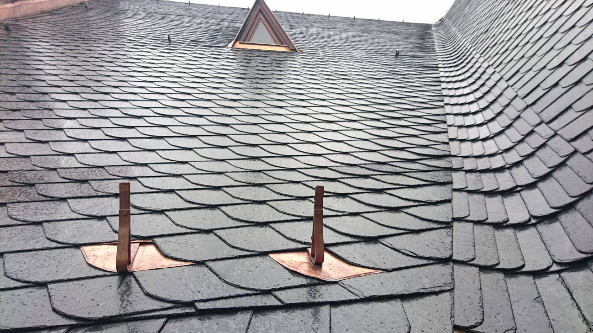 Blick aufs Kirchendach