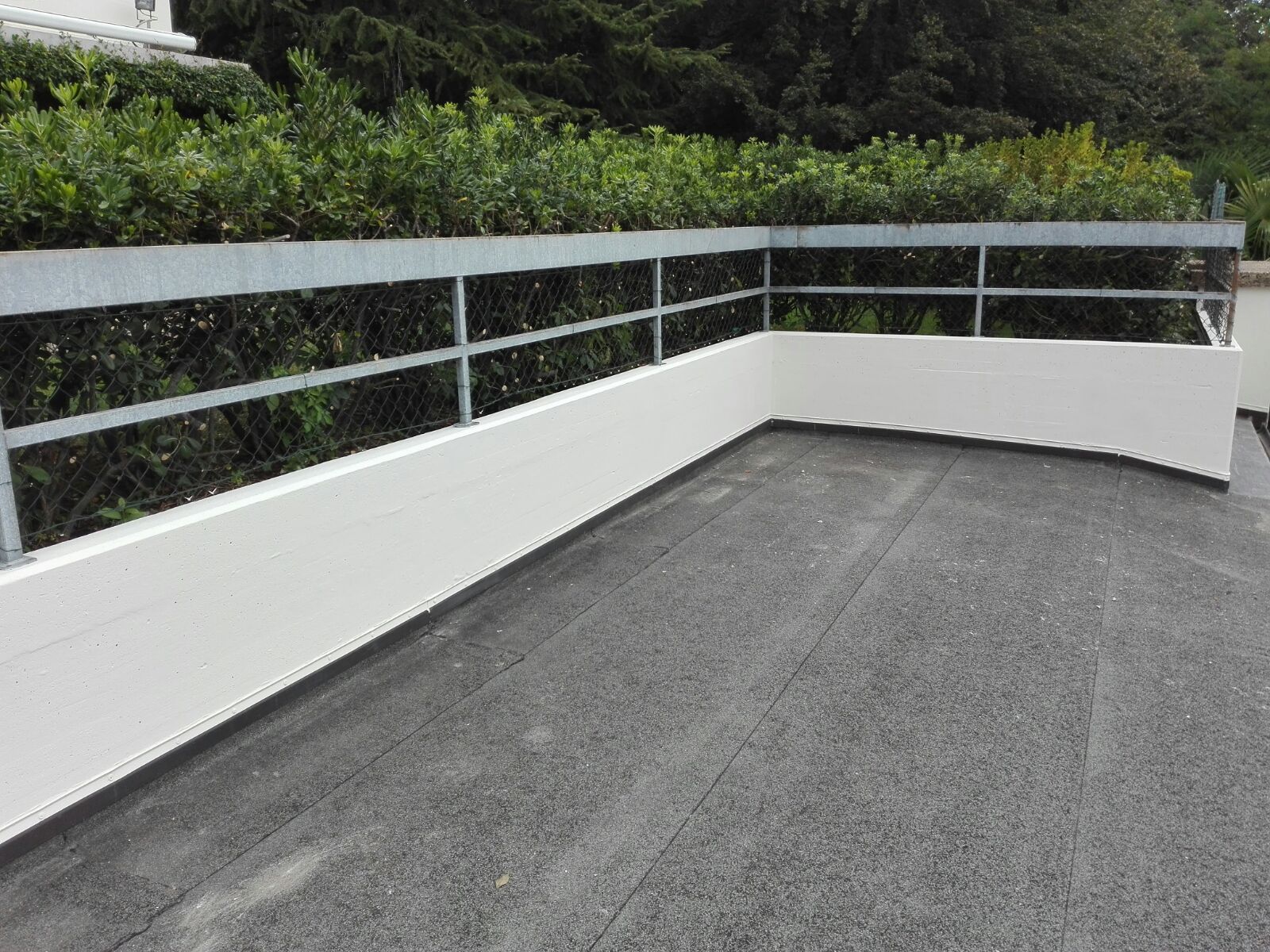 Risanamento muro balcone