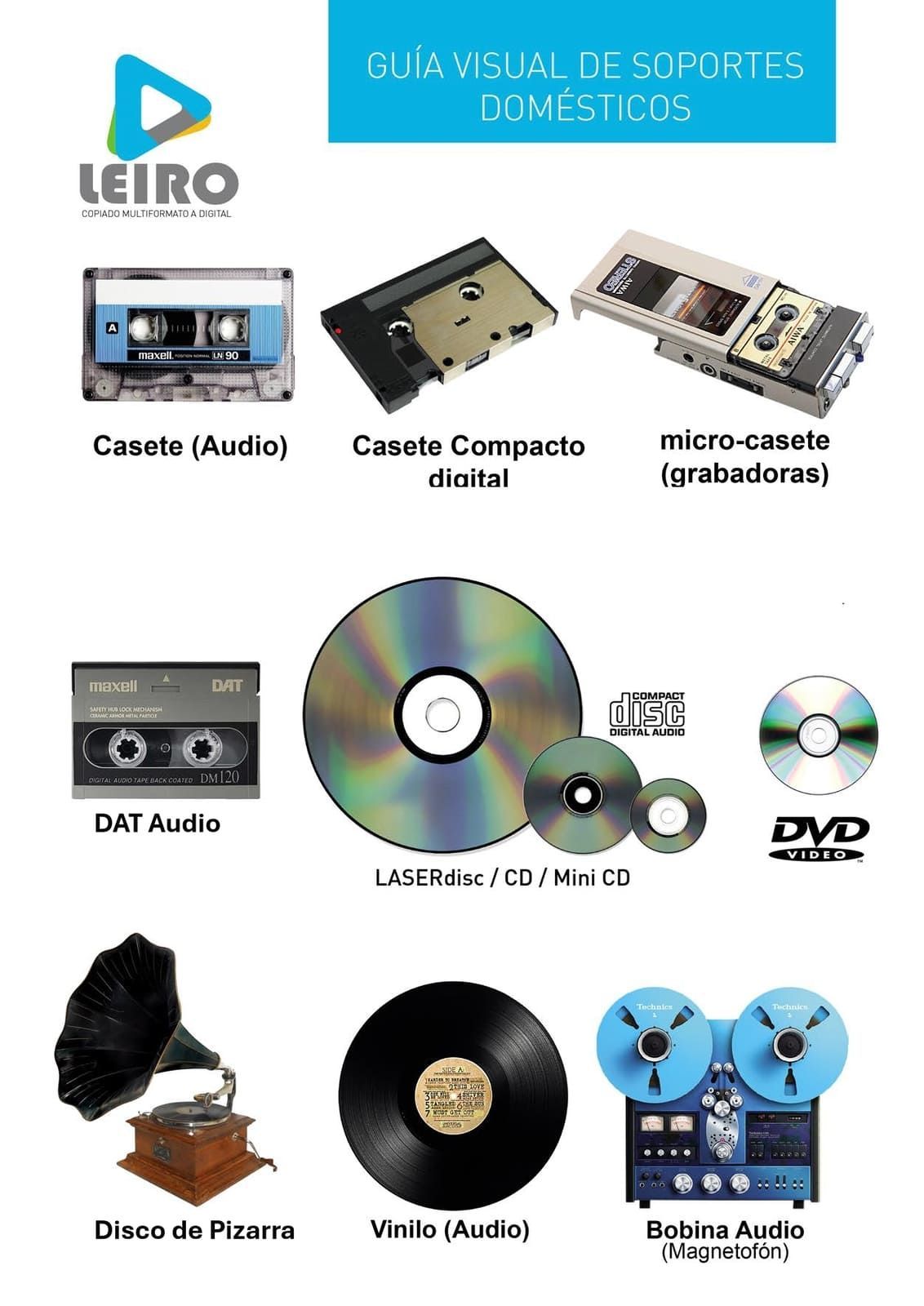Un altavoz negro con un círculo azul en el medio.