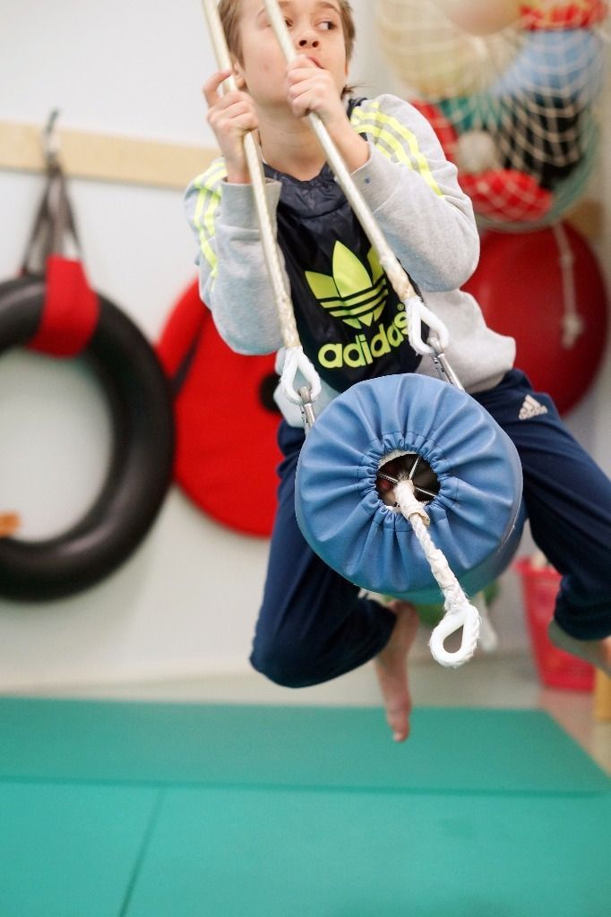 Lapsi keinuu; Activus Oy:n terapiaympäristö