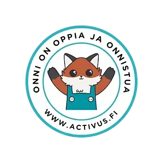 Activuksen logo ja slogan 