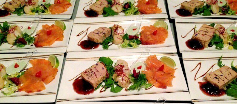 Assiette terre et mer