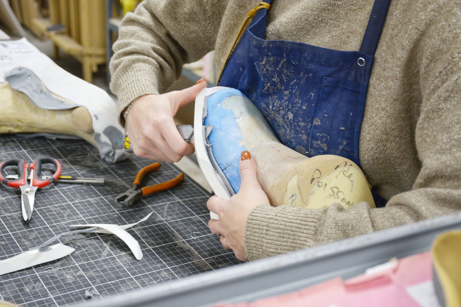 Fabrication de chaussures thérapeutiques