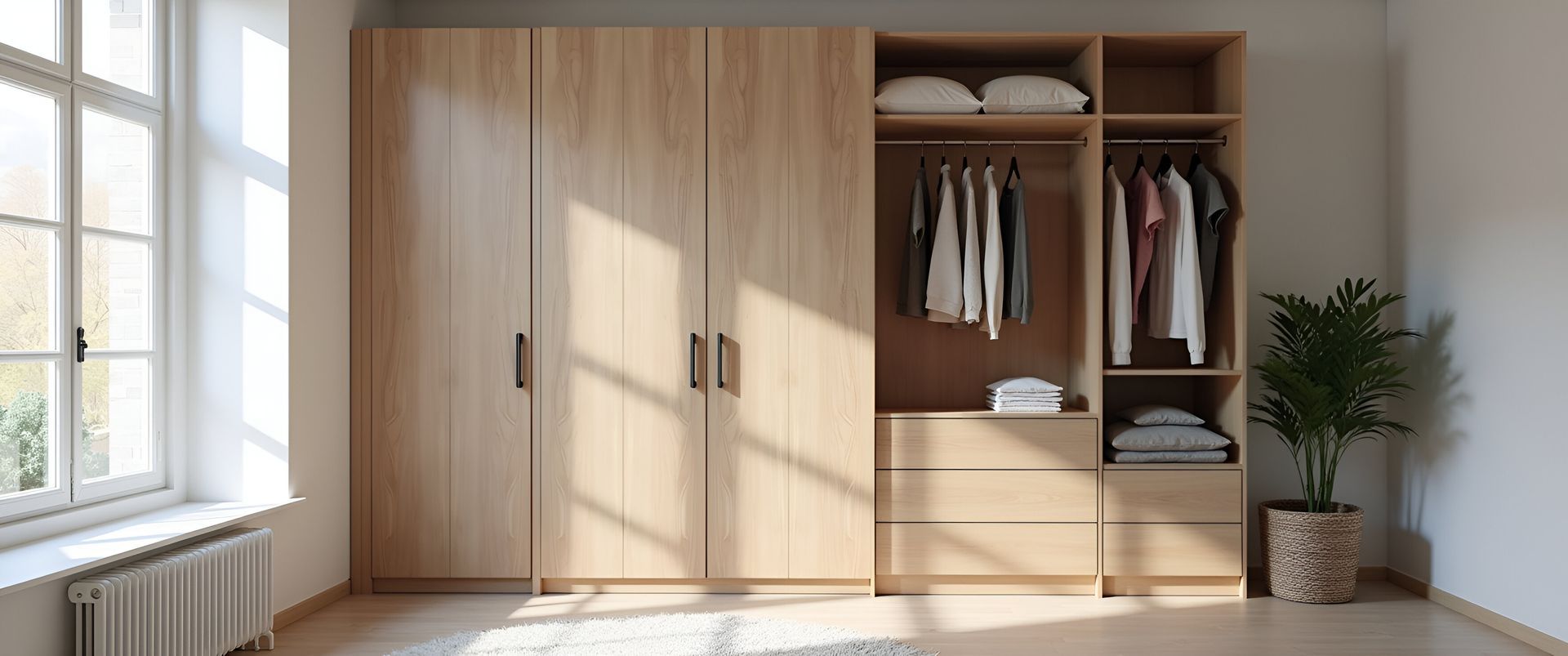 Un dressing aménagé