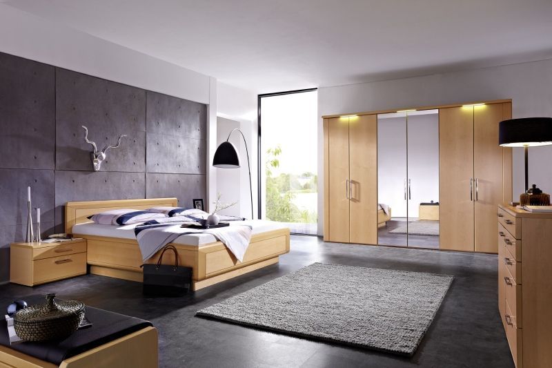 Heimtextilien im Schlafzimmer