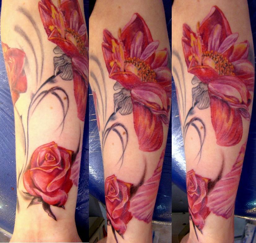 Tatouage floral