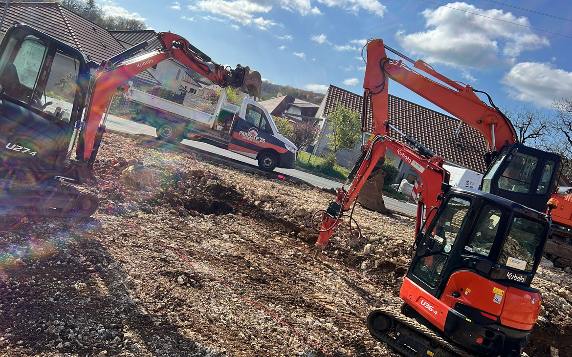 Un engin de chantier