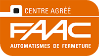 Logo centre agréé - FAAC - Automatismes de fermeture
