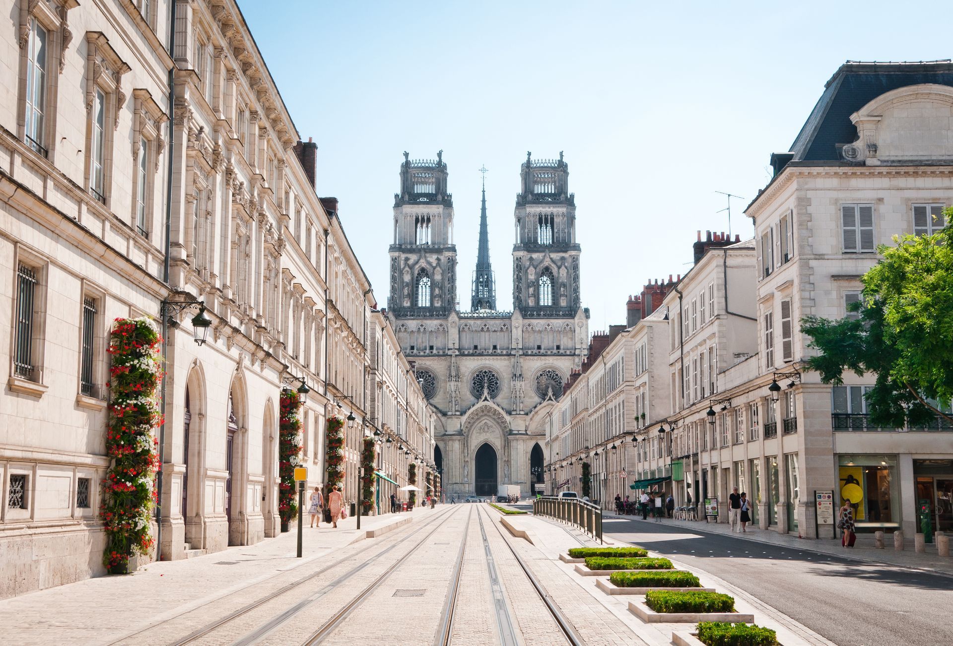 La cathédrale d'Orléans.