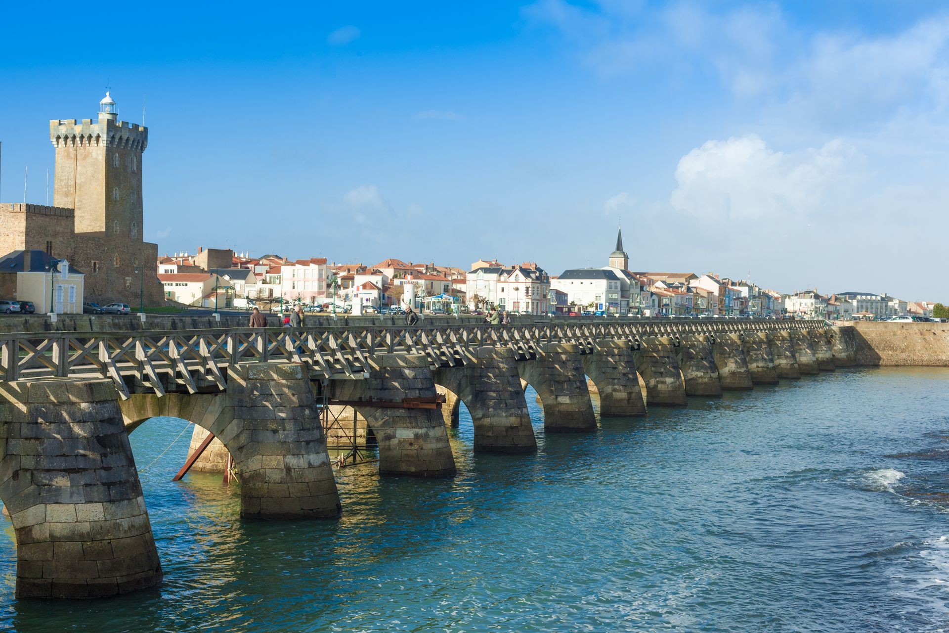 Un pont aux Sables-d'Olonne.