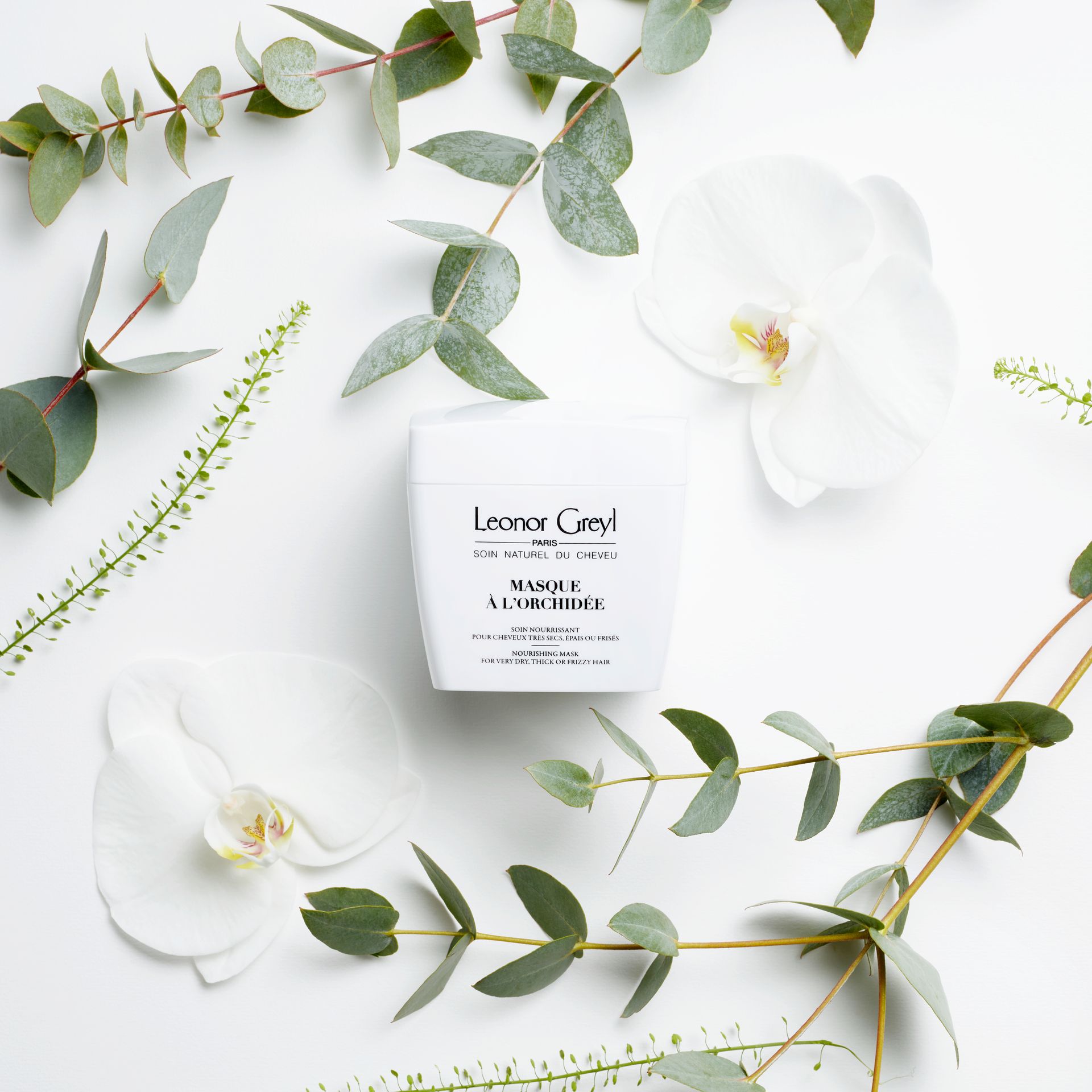 Masque orchidée