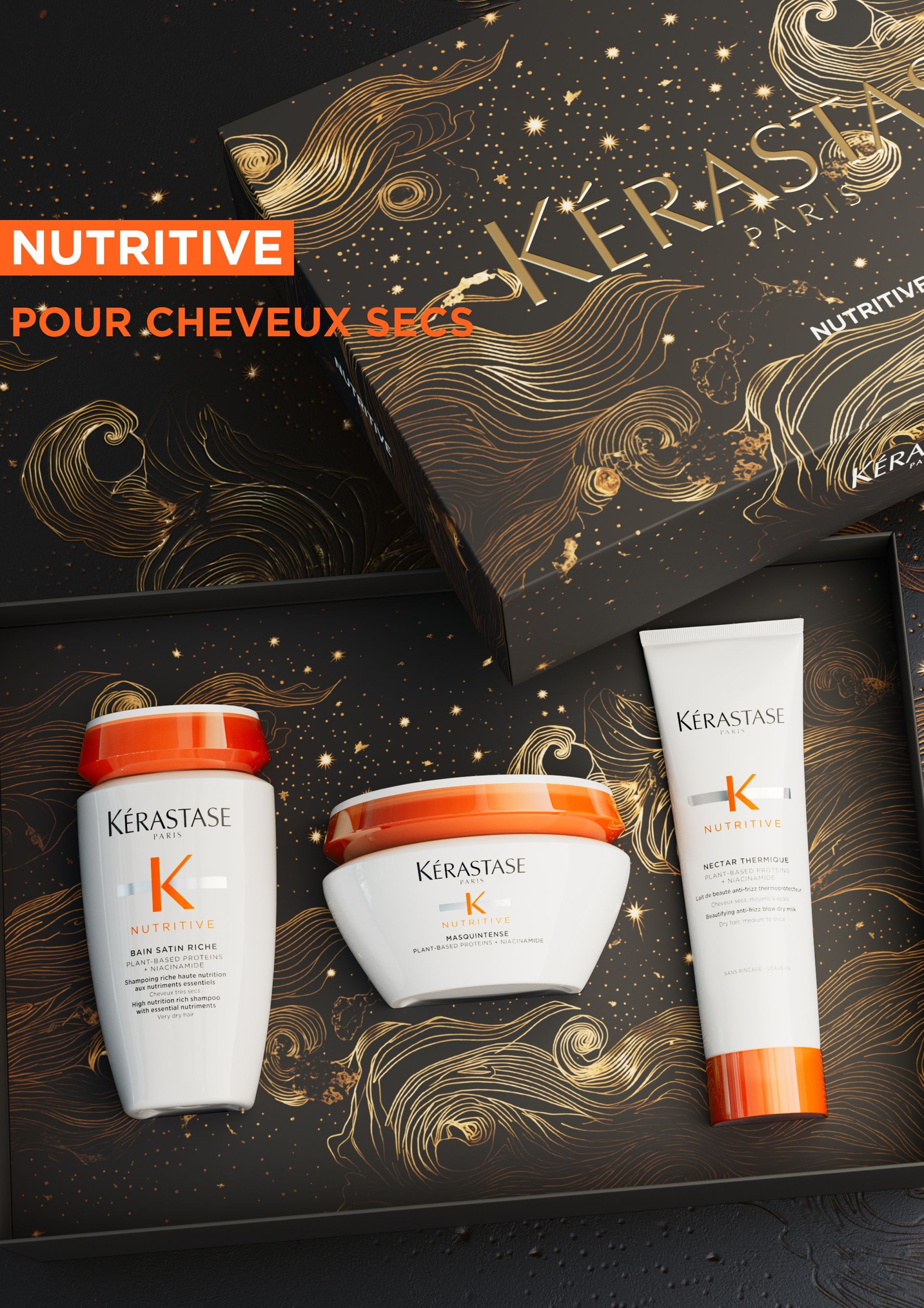Coffret Kérastase cheveux secs