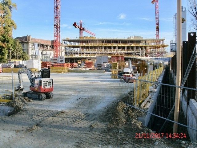 Suivi environnemental de réalisation dans le cadre de la construction du nouveau siège mondial du Comité International Olympique (CIO)