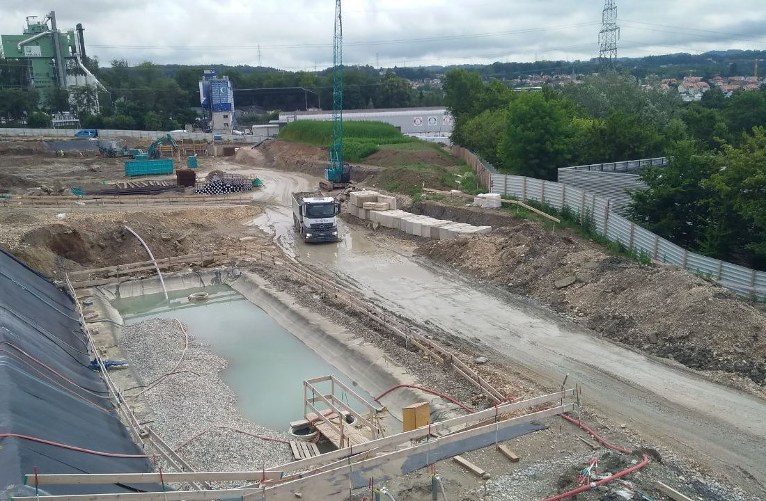 Gestion des eaux de chantier
