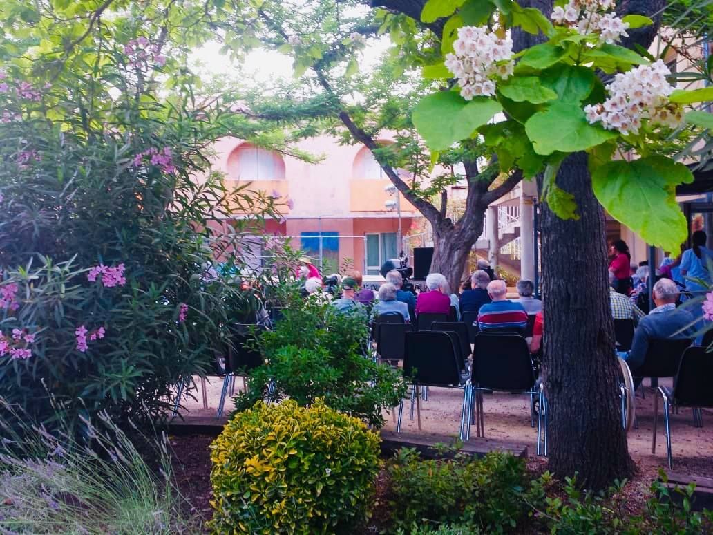 Jardins de la résidence EHPAD