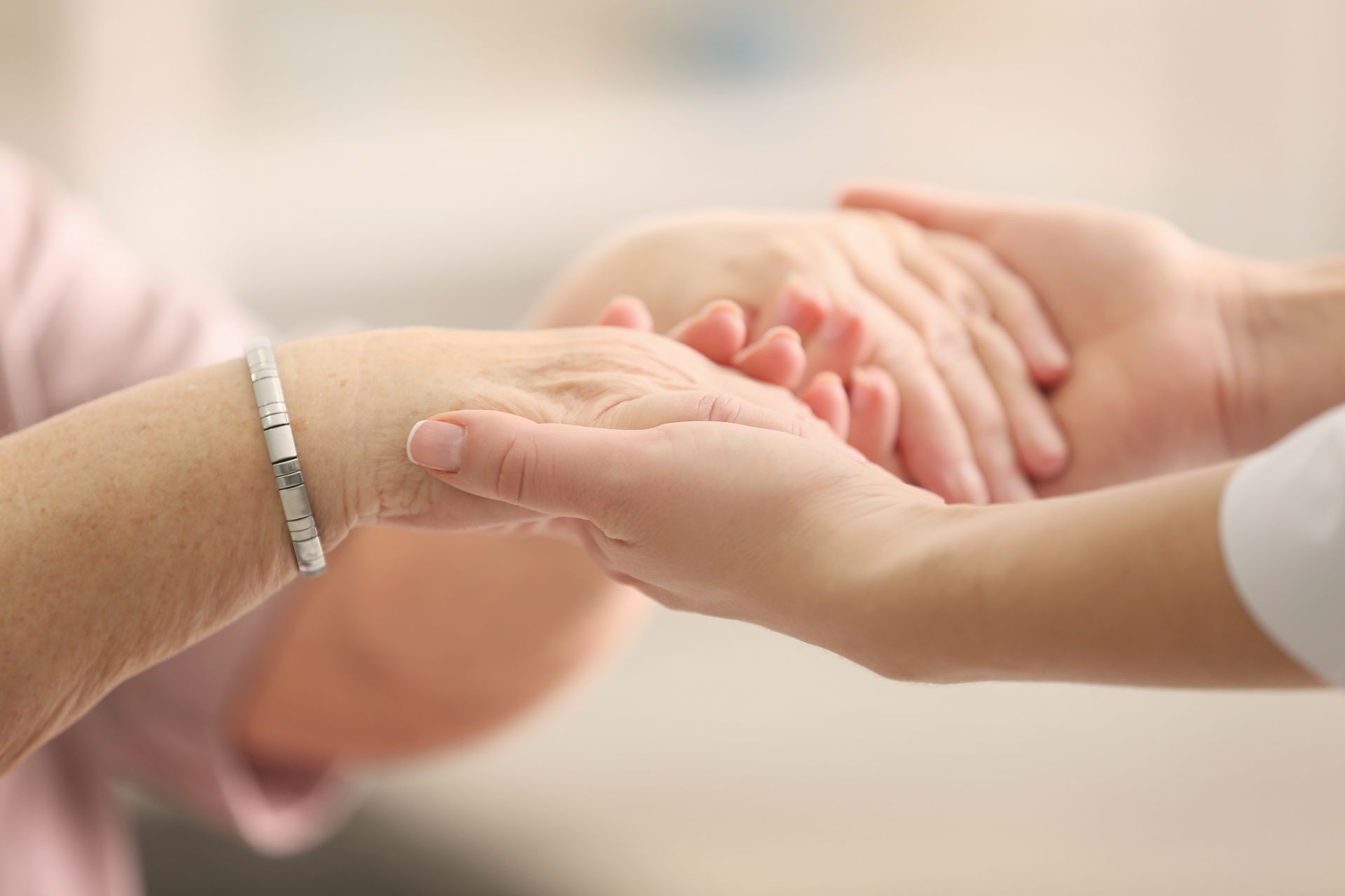 Accompagnement par une aide-soignante