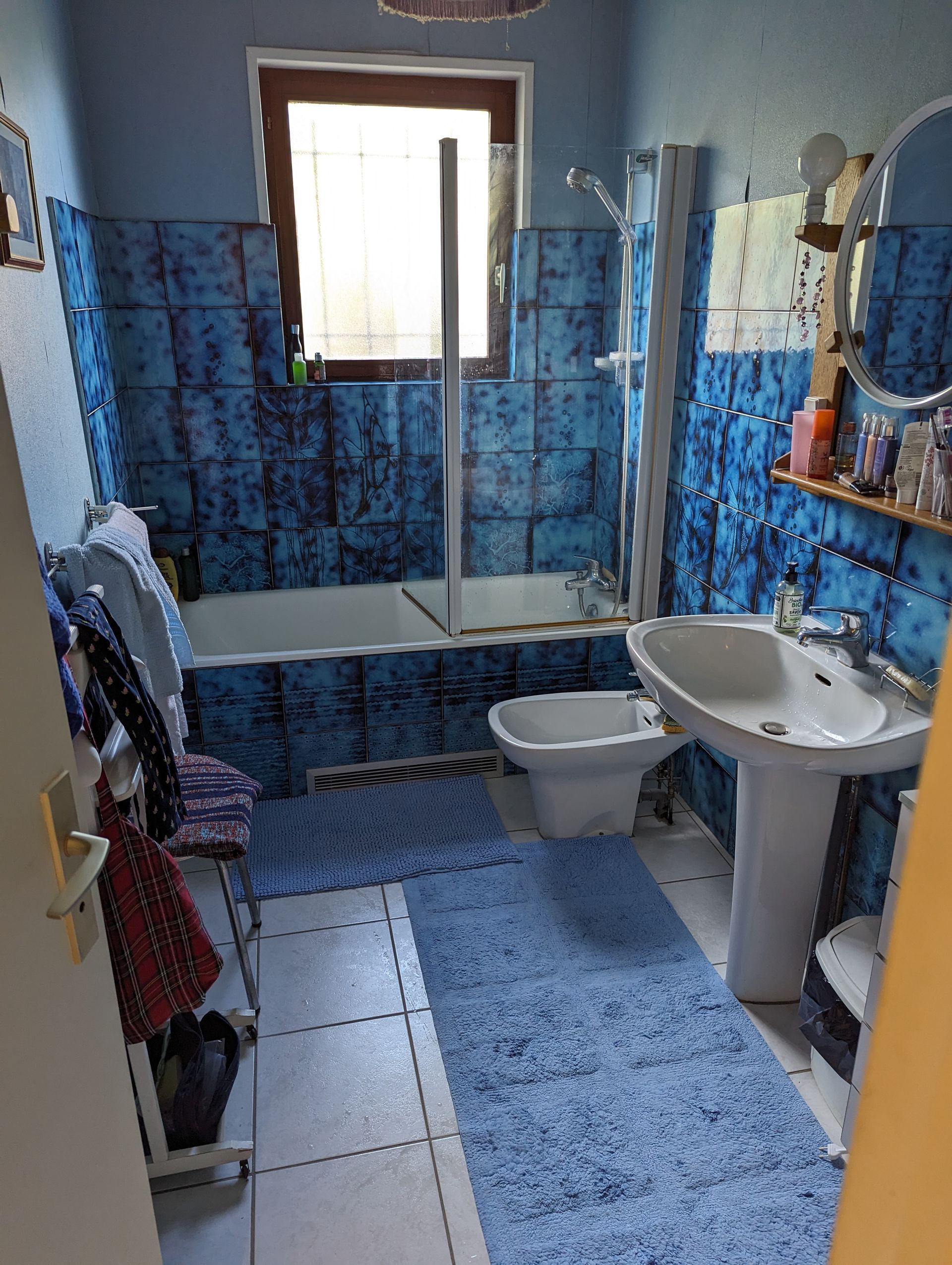Salle de bains avant rénovation