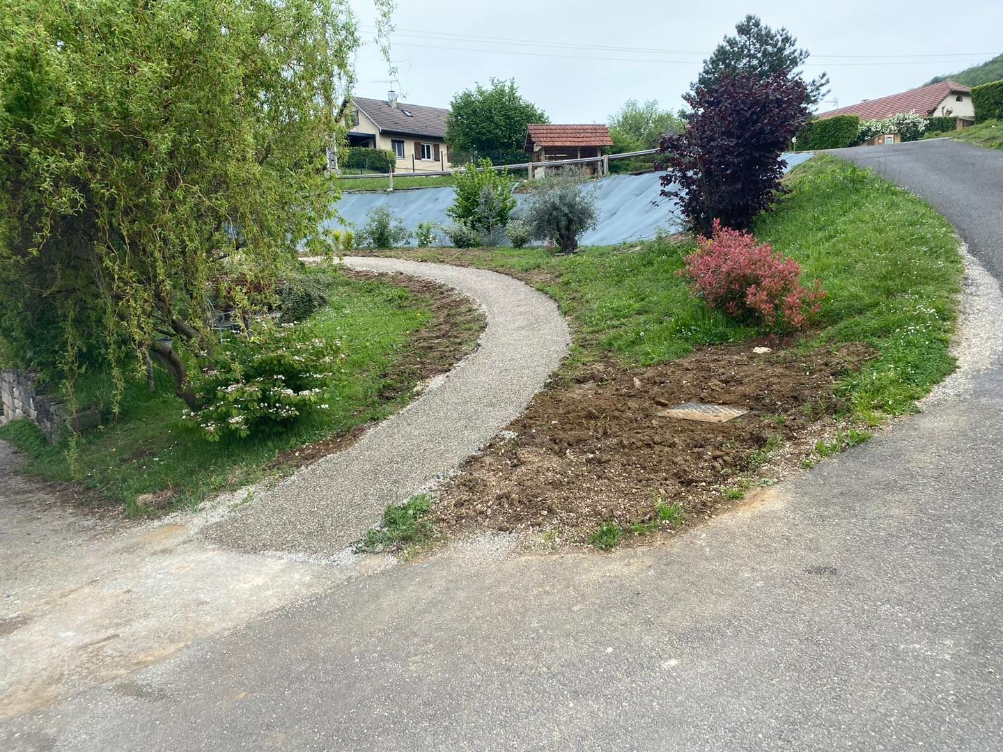 Allée de jardin