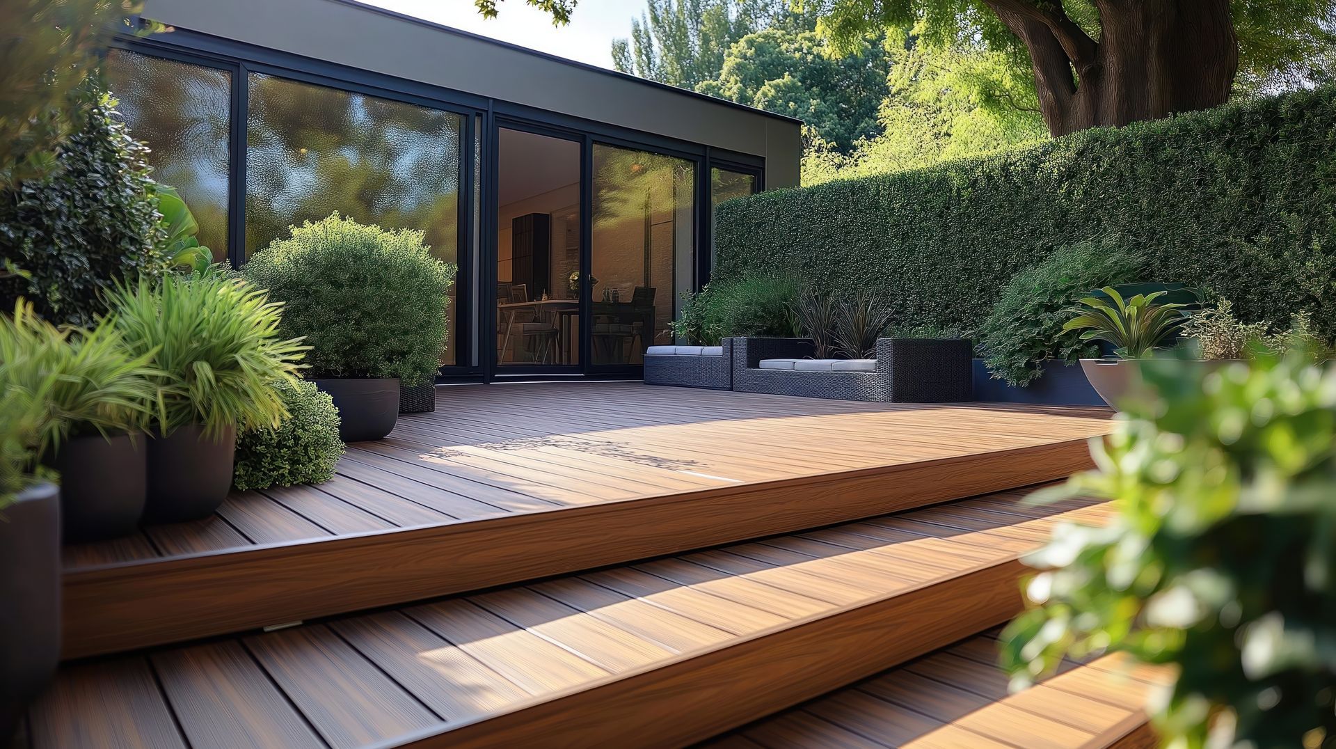 Terrasse en composite