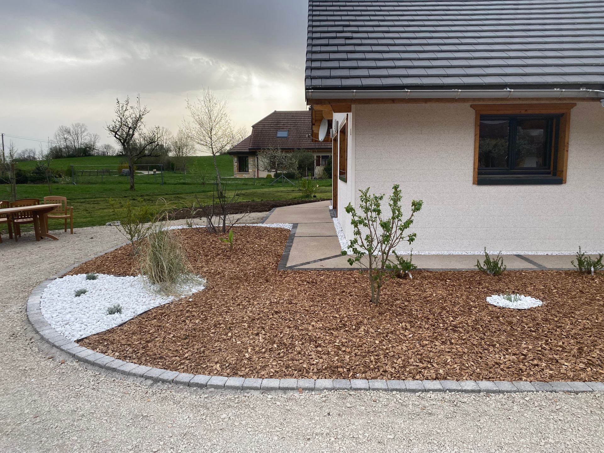 Travaux de pavage