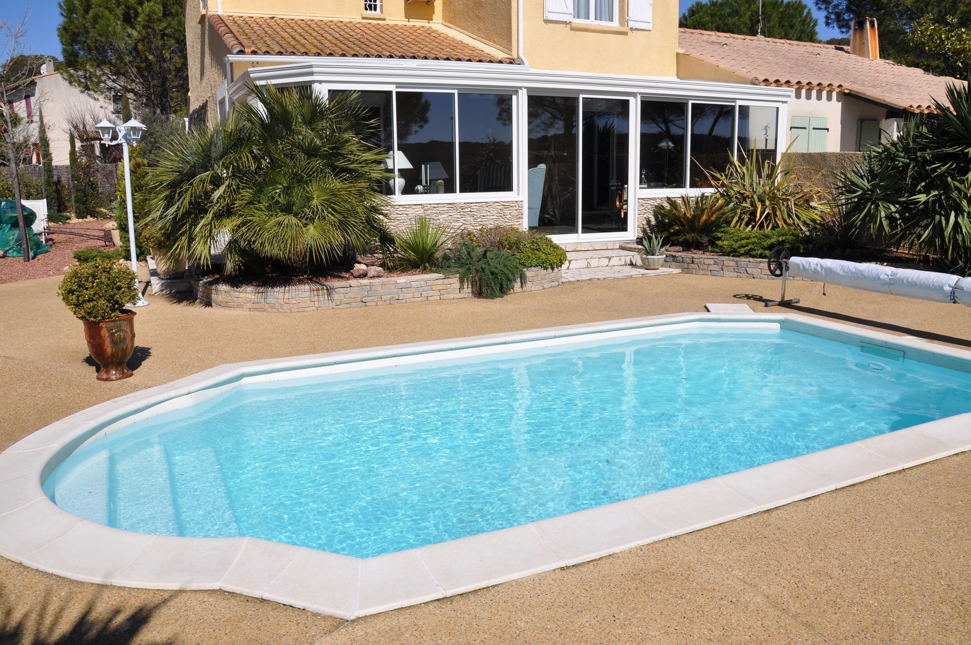 Vérandas en alu blanc