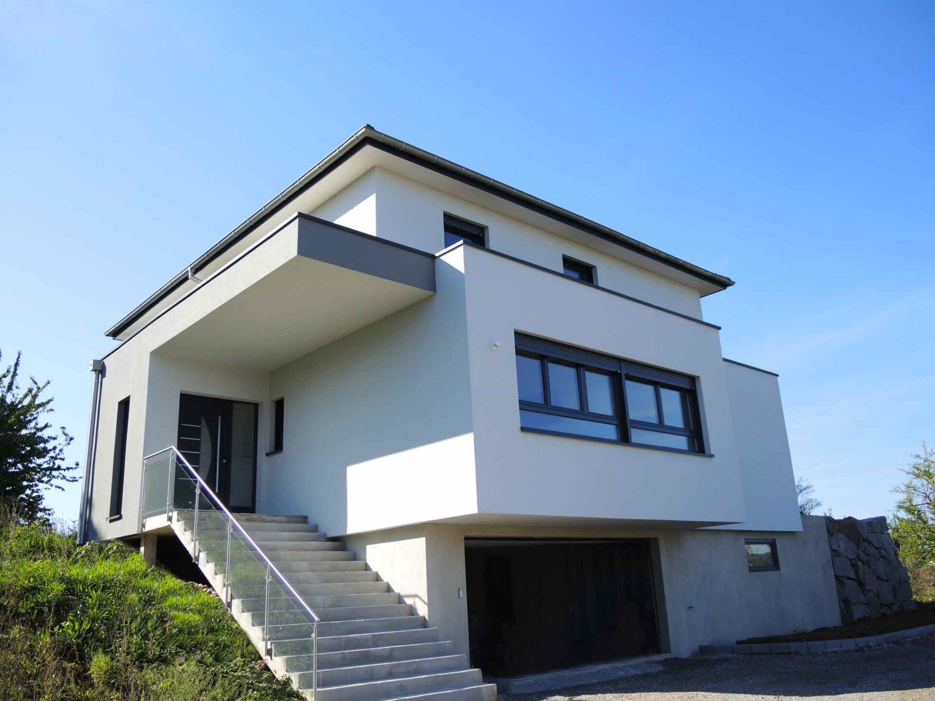 maison contemporaine à landser