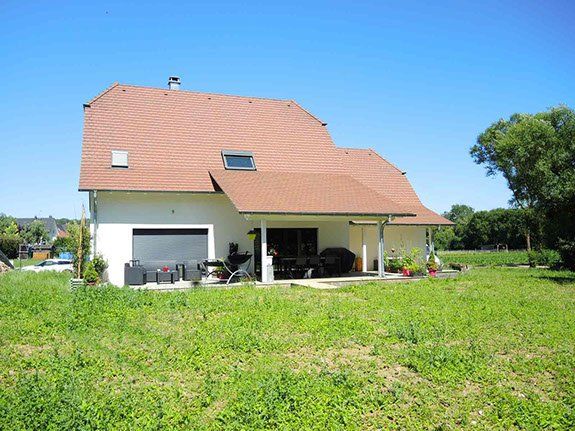 maison ossature boistoiture 2 pans