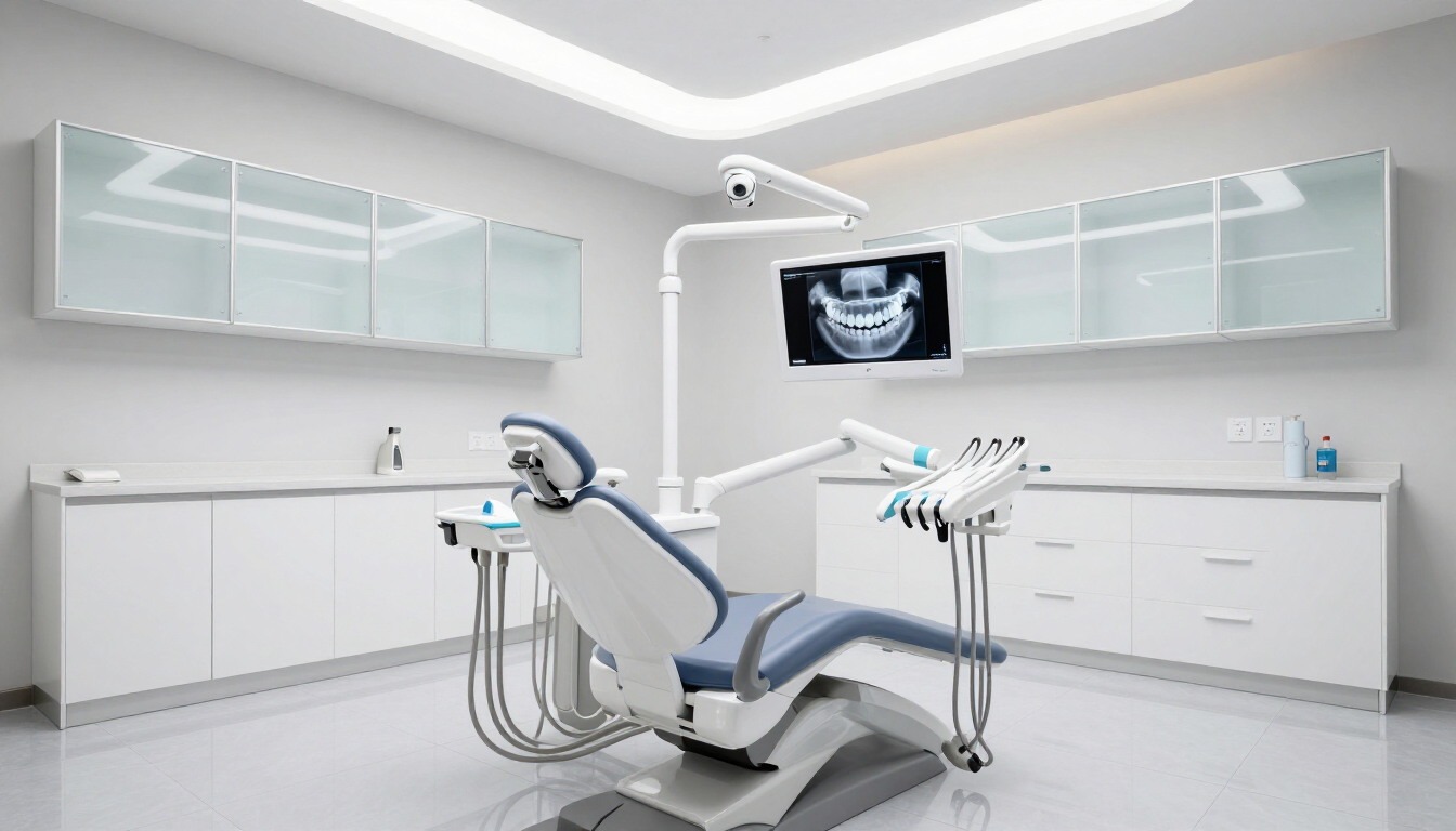 Aparatología de ortodoncia moderna y modelos dentales 3D