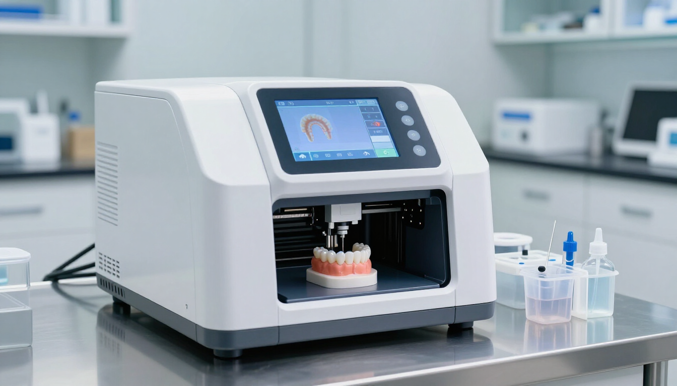 Modelo dental impreso en 3D de alta precisión con tecnología de resina