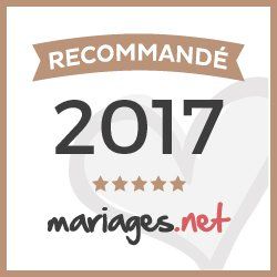 Recommandé 2017 - Mariage.net - InstantanementBelle - Hallery Véronqiue