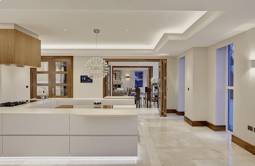 Lumières salon connectées