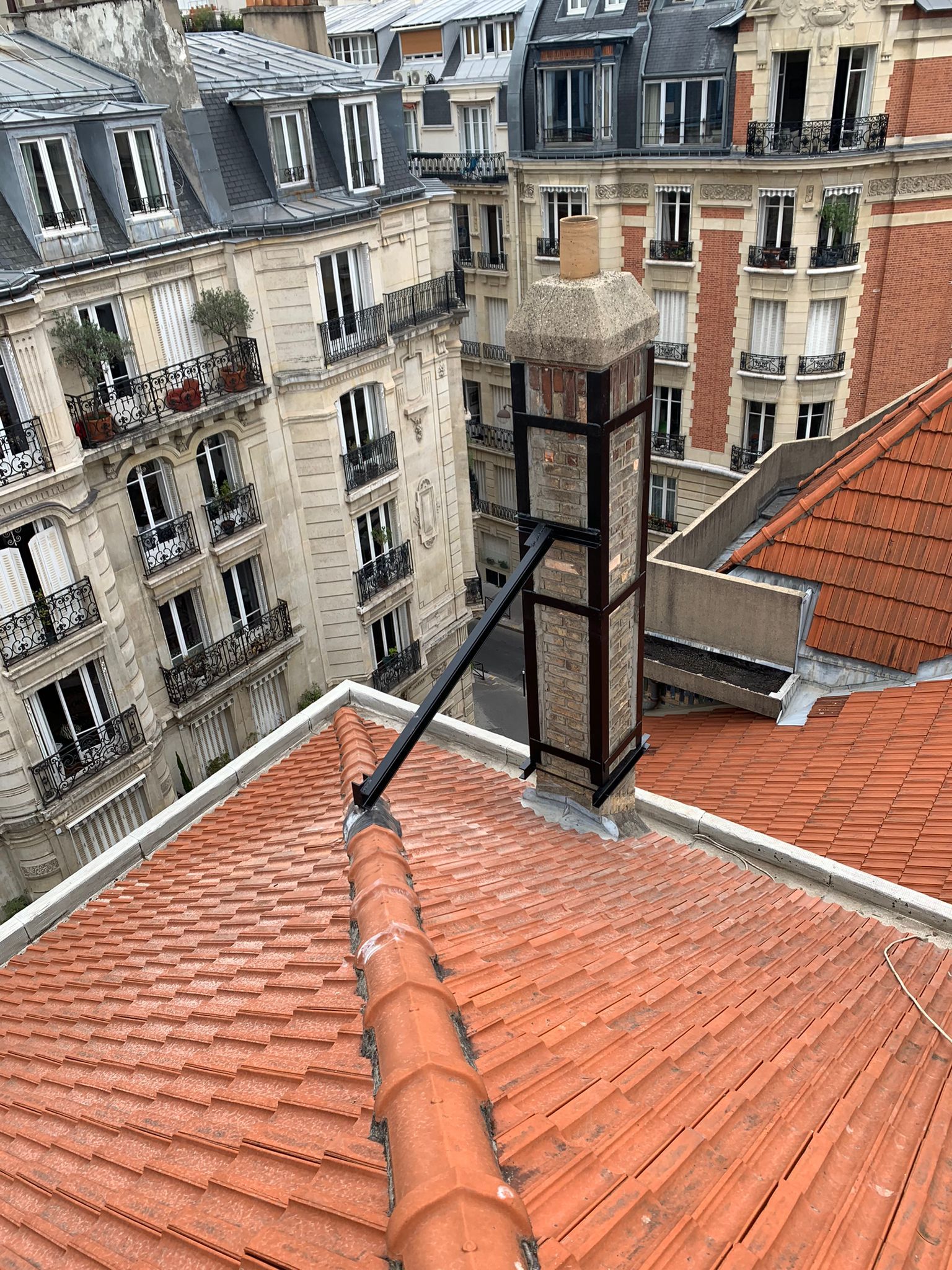 Travaux de toiture en tuiles