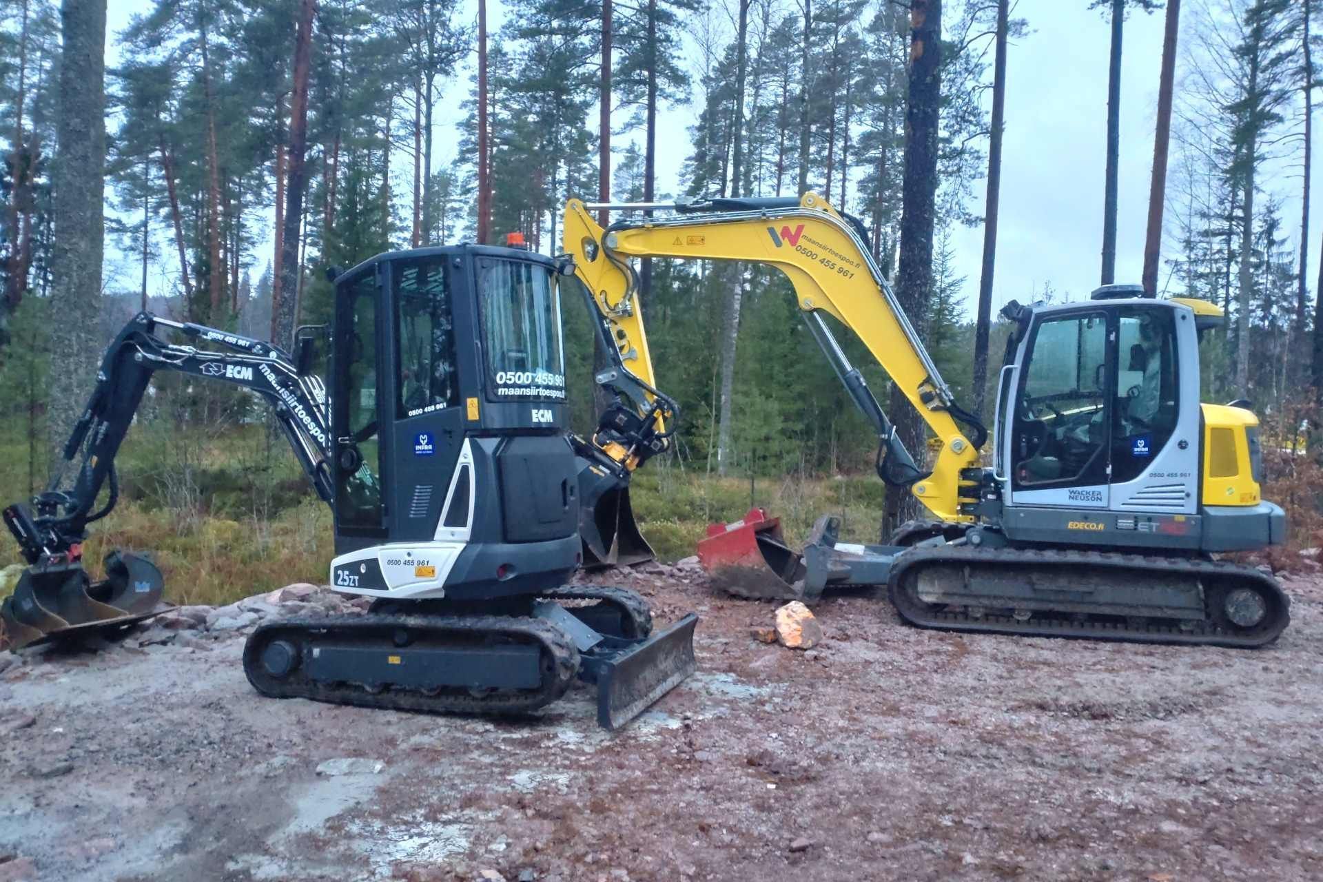 Maanrakennus Pekka Mäkinen