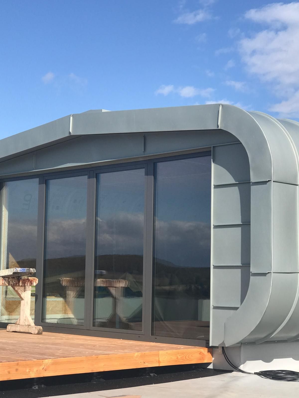 Bild eines röhrenhaften Hauses