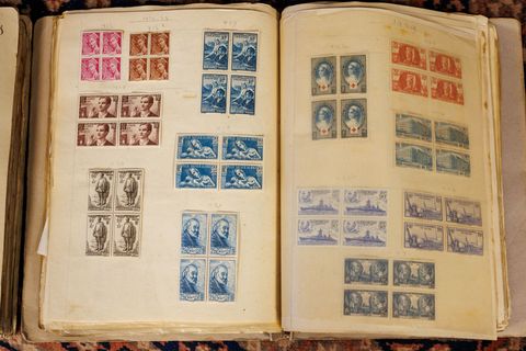 Collection de timbres