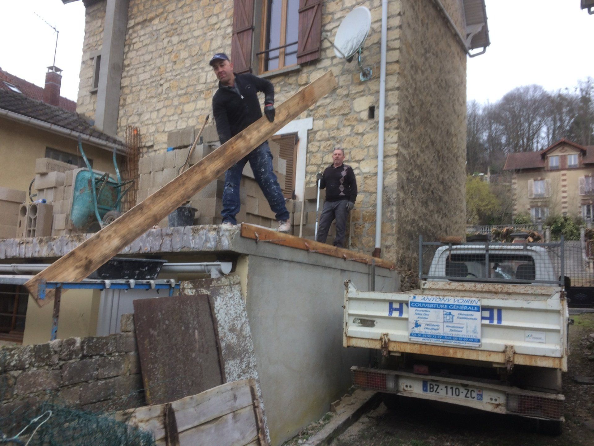 Travaux de charpente